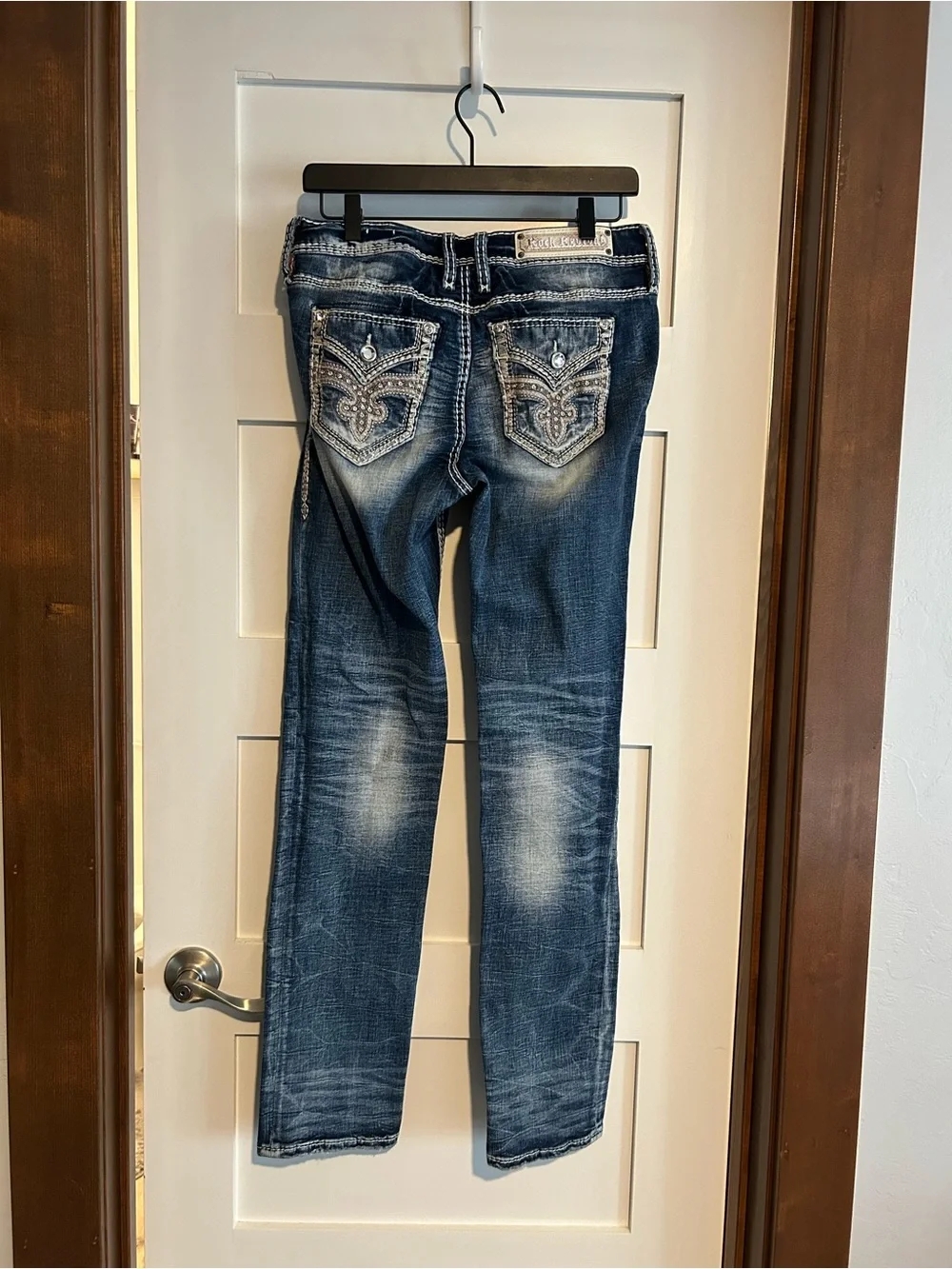 Rock Revival Crimson mid-rise jeans straight Size 29